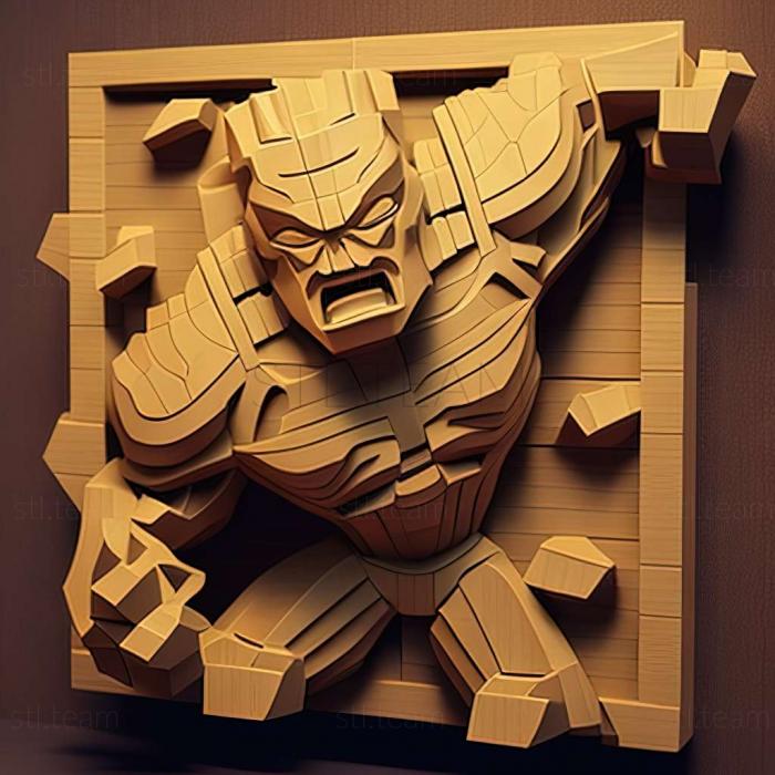 3D модель Гра LEGO Marvel Super Heroes (STL)